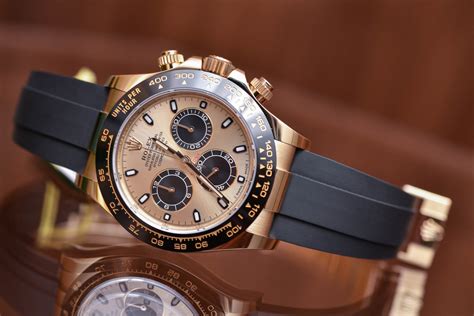rolex daytona gold black